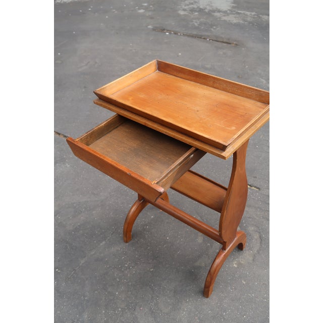 French Art Deco 1930 Sofa End or Occasionnal Table For Sale - Image 9 of 9