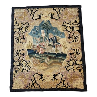 18th-Century Needlepoint Tapestry For Sale