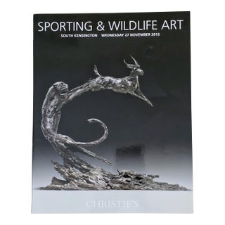 Sporting and Wildlife Art Auction Catalogue, Christie's South Kensington, November 2013 For Sale