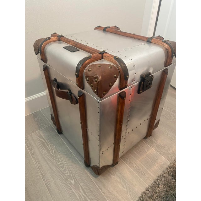 The signature Globetrekker range is inspired by an original trunk that Tim Oulton discovered at an antiques market....