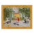 Bryant Park by Alice Ford in Gold Frame, Small Art Print For Sale