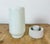 Vintage White Porcelain Ceiling Light with Milk Glass, 1970s For Sale - Image 6 of 14