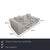 Cubic, soft, and pleasantly understated: The mokumuku sofa by Bullfrog relies entirely on simple, block-like forms. Two...