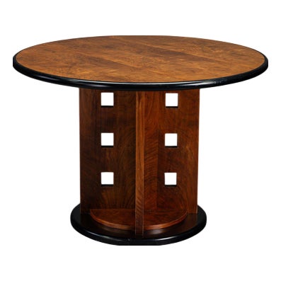 Art Deco Style Side Table, 1980s For Sale