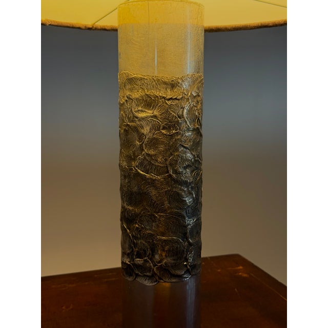 Brutalist Table Lamp attributed to Willy Luyckx, 1960s For Sale - Image 11 of 14