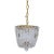 Vintage Hollywood Regency Crystal Basket Chandelier For Sale