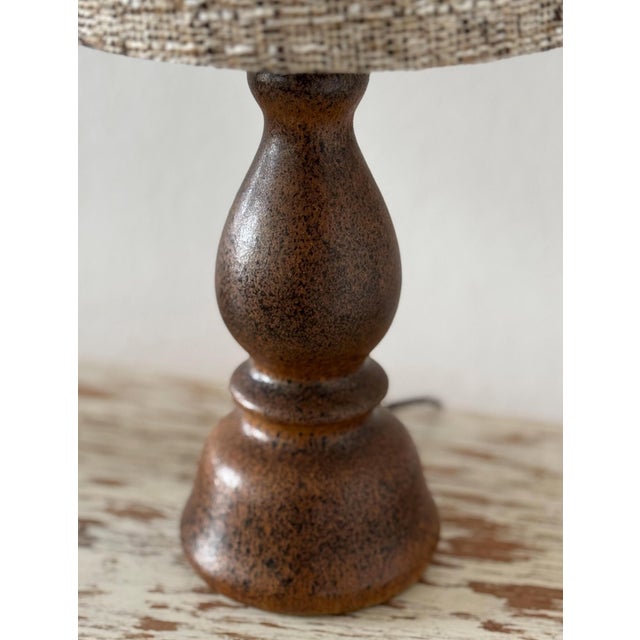 Ceramic Table Lamps Bruno Karlsson, Ego Stengods Atelje, Stoneware, Sweden, Vintage 1970s, Set of 2 For Sale - Image 7 of 10