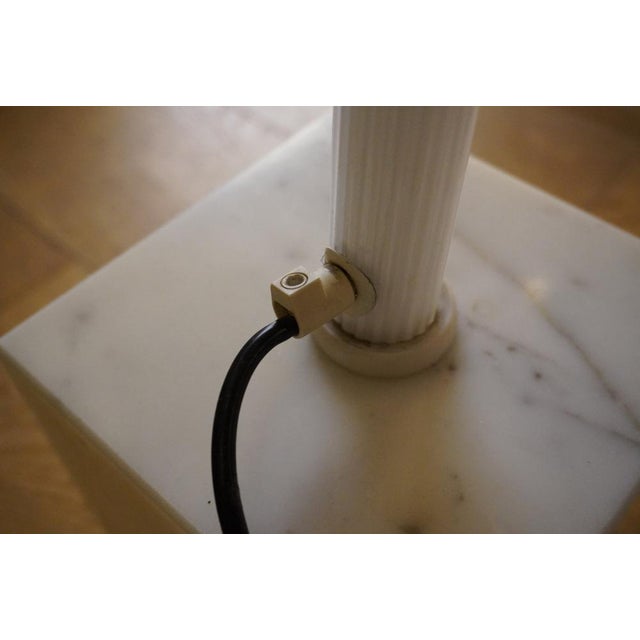 Tricorno Floor Lamp in Opaline Glass by Ludovico Diaz De Santillana for Venini, 1980s For Sale - Image 10 of 12