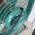 Vintage Emerson Seabreeze Electric Fan Turquoise Metal Frame 24" For Sale - Image 13 of 18