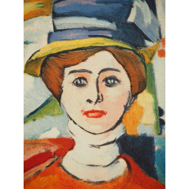 Henri Matisse, the Woman with Green Eyes, Lithograph For Sale - Image 4 of 6