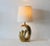 Pierre Cardin Pierre Cardin Brass Tidal Wave Table Lamp For Sale - Image 4 of 11