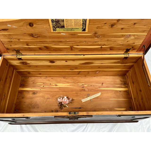 Vintage 1920s Art Deco Style Ed Roos Cedar Chest Chairish