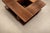 Mid-Century Modern Brazilian Modern Imbuia Coffee Table with Central Flower Vase Opening and Open Display Shelves, Casa Finland, Brazil, 1960s - lot 1129 For Sale - Image 3 of 18