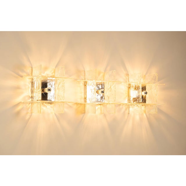 1970s LP 256 Wall or Ceiling Lights by Carlo Nason for Mazzega, Italy, 1970s, Set of 3 For Sale - Image 5 of 18