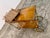 Italian Burl Wood and Brass Bar Cart, 1950s For Sale In Los Angeles - Image 6 of 15