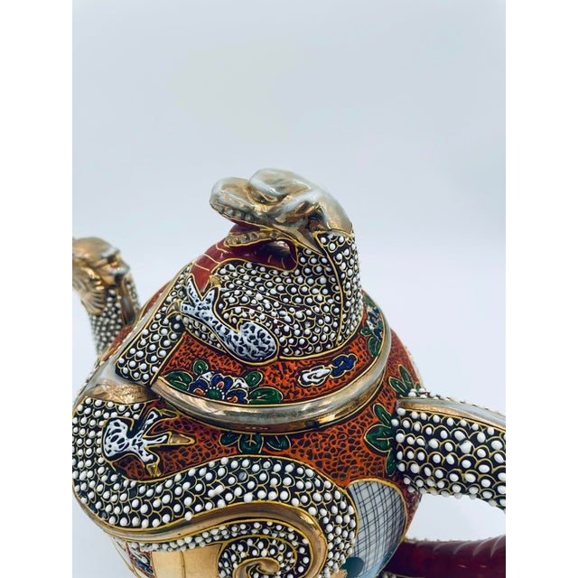 Ceramic Kutana Porcelain Tea Pot, Japan, 1935 For Sale - Image 7 of 13
