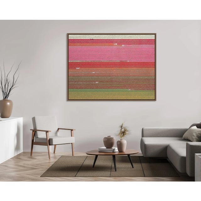 Not Yet Made - Made To Order "AV_Tulip_Fields_035" Bigger Size a Contemporary Limited Edition Photograph by Bernhard Lang For Sale - Image 5 of 10