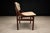 Jorge Zalszupin Brazilian Modern Set of Five Rosewood & Leather Dining Chairs, Jorge Zalszupin, Brazil, 1960s For Sale - Image 4 of 14
