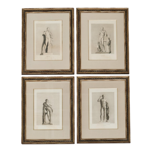 Set of Four Neoclassical Engravings After Jean Duchesne Aine