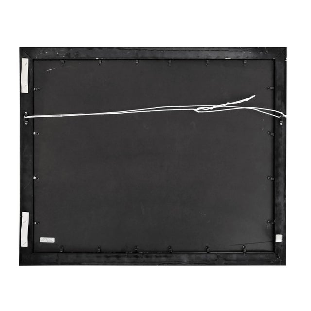 Black Atsuko Okamoto "Black Harmony" Abstract Serigraph Wall Art Signed For Sale - Image 8 of 10