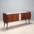 Vintage Italian Sideboard in Exotic Wood, 1950s For Sale - Image 10 of 10