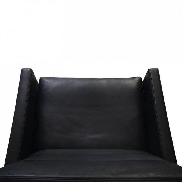 Vintage PK31 Chair in Black Aura Leather by Poul Kjærholm, 1980s For Sale - Image 6 of 18