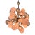 Murano Glass Pink Cloud Chandelier For Sale