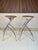 A set of two elegant bar stools from Italy, featuring a sculptural design and crafted in the 1990s. These high-quality...
