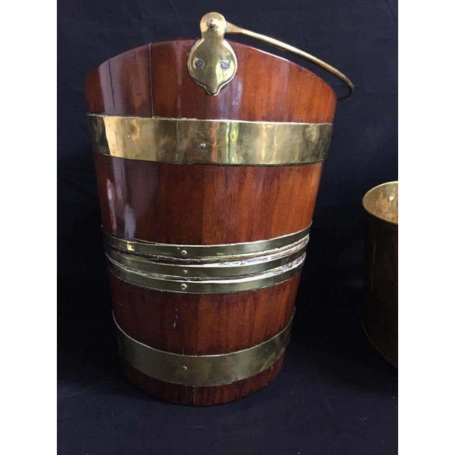 18th Century Mahogany and Brass Wine Cooler For Sale - Image 5 of 8