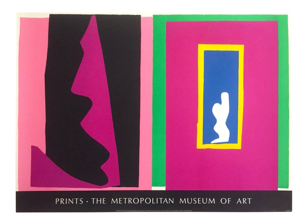 Vintage 1983 Jazz Portfolio Silkscreen Print Metropolitan Museum