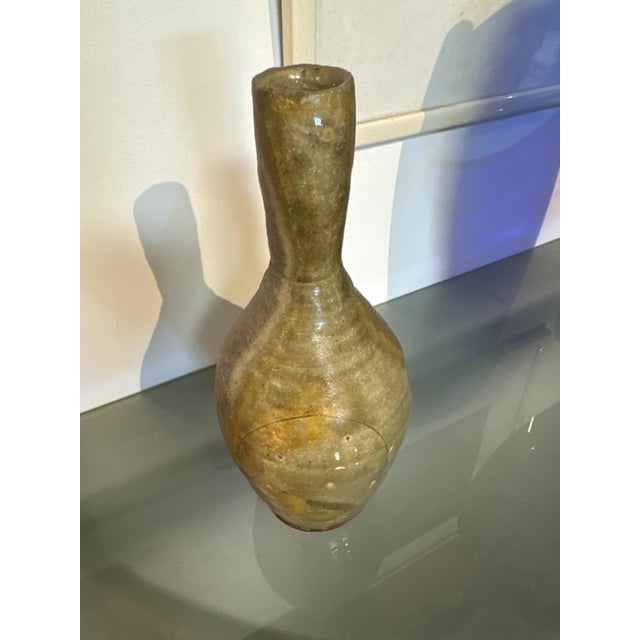 Enameled Stoneware Vase by Justin Dutel from Atelier De La Borne For Sale - Image 4 of 6