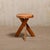 Stool S31 (model A) designed by Pierre Chapo around 1960 and manufactured by Chapo Création in France. Solid elmwood...