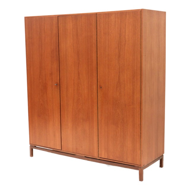 Vintage Three-Door Wardrobe, 1960s For Sale