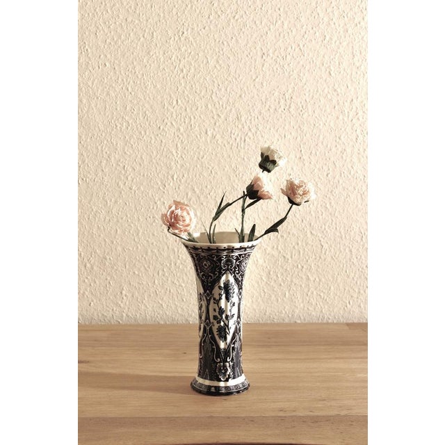 Ceramic Antique Vases, 1800s, Set of 3 For Sale - Image 7 of 15