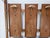 Wooden Wall Coat in Skai with Brass Hangers, 1950s For Sale - Image 6 of 11