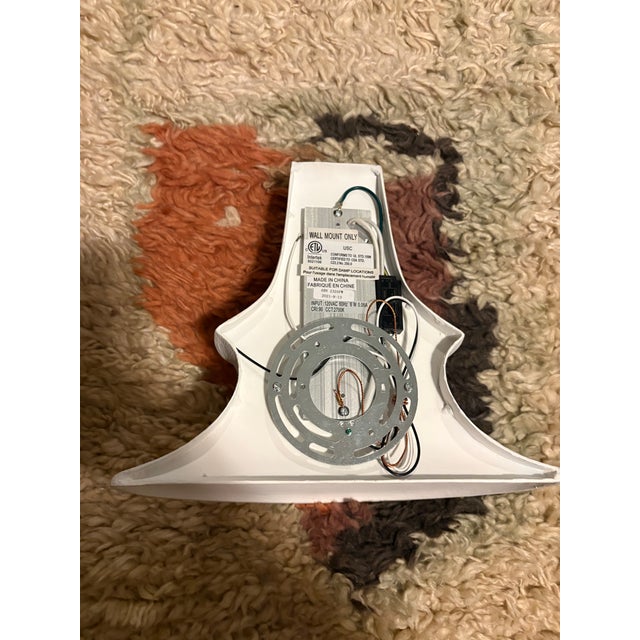Aerin Lakmos Small Sconce White For Sale In Minneapolis - Image 6 of 6