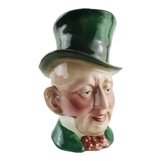 Vintage Beswick David Copperfield Micawber 310 Toby Jug Drilled for Lamp For Sale
