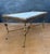Gold Neoclassical Bronze and Marble Coffee Table with Swan Motifs, 1940s For Sale - Image 8 of 13
