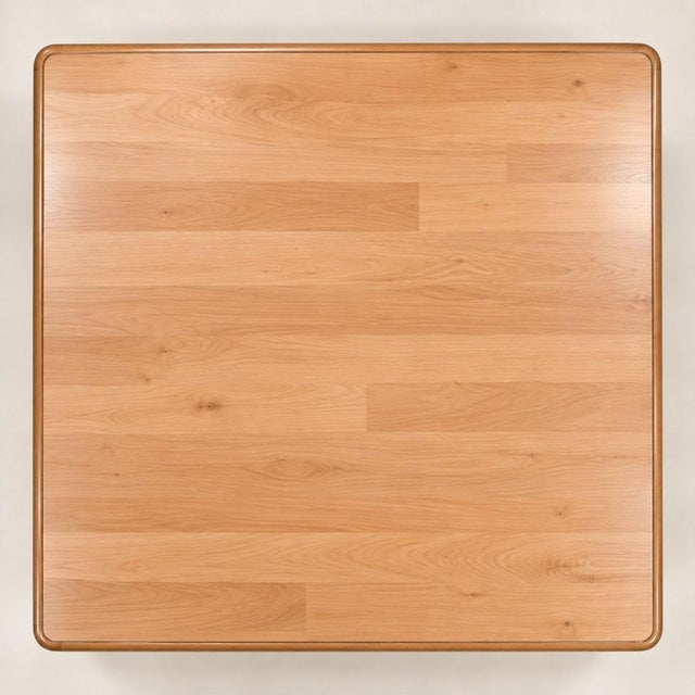 Louis XIII Coffee Table in Beech, 1980s For Sale - Image 4 of 5