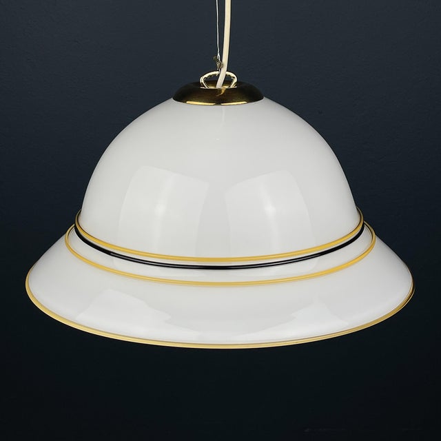 Vintage Murano Pendant Lamp, Italy, 1970s For Sale - Image 9 of 14