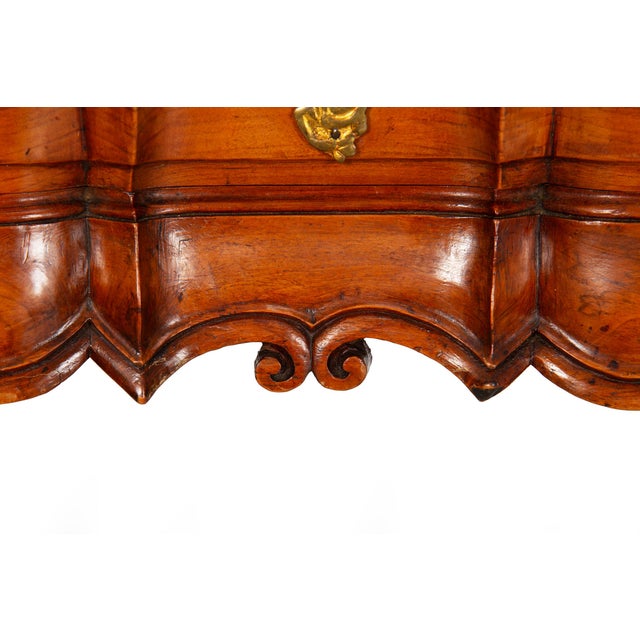 French Provincial Antique Cherrywood Writing Table, Mid-18th Century For Sale - Image 13 of 18