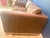 Pottery Barn Jake Seadrift Loveseat and Armchair, Nubuck Leather, Coffee For Sale - Image 9 of 10