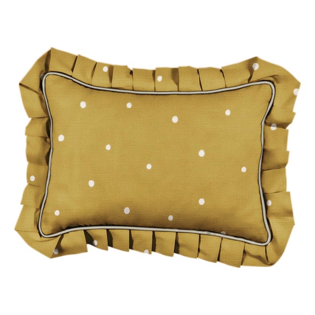 Cannoli Dolce Daisies Cushion by Ceraudo For Sale