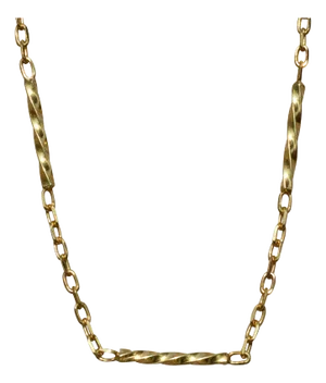 Ladies 18K Yellow Gold Specialty Chain