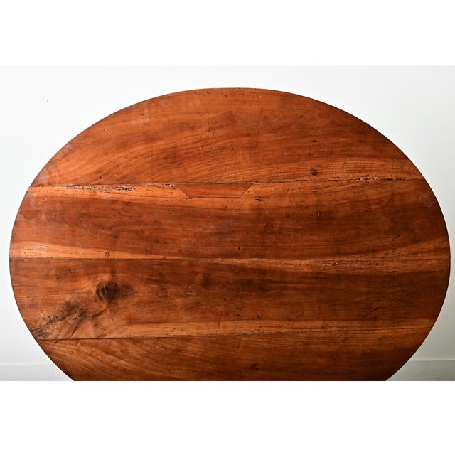 Brown French 19th Century Walnut Wine Taster's Table For Sale - Image 8 of 15