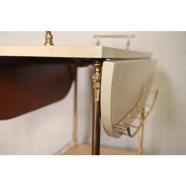 Serving Trolley by Aldo Tura, 1960 For Sale - Image 4 of 16