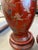 Large 19th Century Chinese Red Lacquered Palace Vases on Stands For Sale - Image 17 of 18