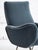 Textile Mid-Century Armchair in the Style of Marco Zanuso For Sale - Image 7 of 9