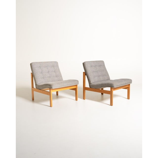 1960s Moduline Lounge Chairs by Torben Lind and Ole Gjerløv-Knudsen for France & Søn, Denmark, 1960s, Set of 2 For Sale - Image 5 of 14
