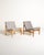 1960s Moduline Lounge Chairs by Torben Lind and Ole Gjerløv-Knudsen for France & Søn, Denmark, 1960s, Set of 2 For Sale - Image 5 of 14